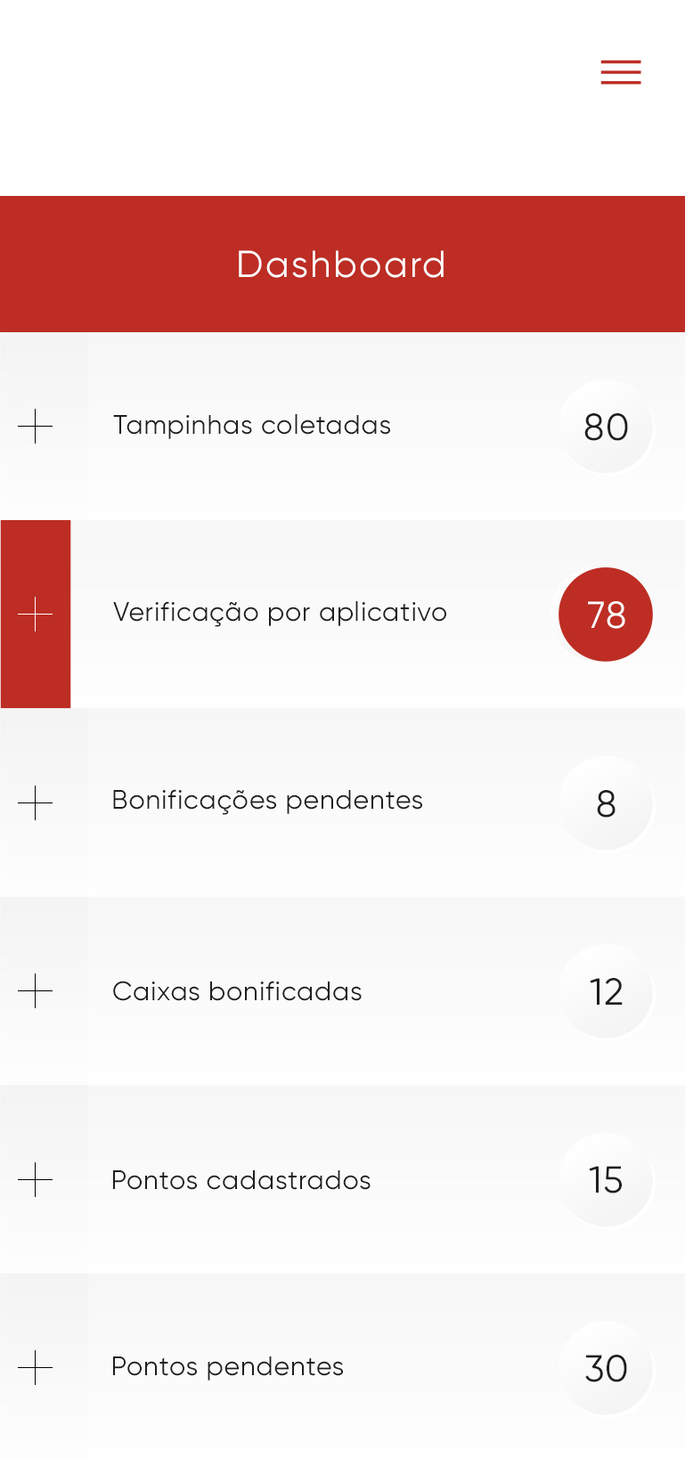 Design conceitual para aplicativo Coca-Cola FEMSA versão mobile.