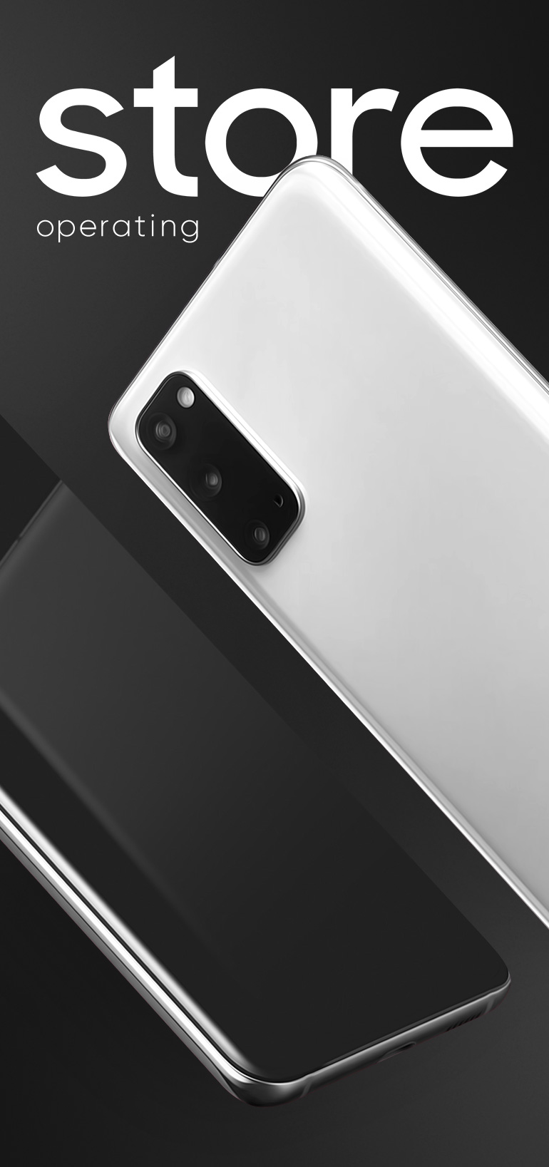 Design conceitual para aplicativo Samsung versão mobile.